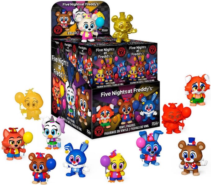 Funko Five Nights at Freddy's Security Breach Mystery Mini's-Blinde Verpakking (Diversen) Nieuw