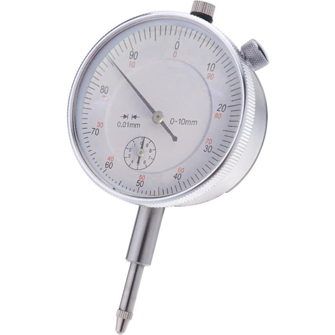 Precisiegereedschap 0,01 mm nauwkeurigheid Meetinstrument Ronde wijzerplaat Indicatormeter Verticaal contact white