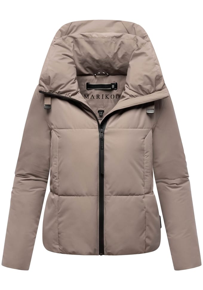 Marikoo dames winterjas Ninikaa met capuchon & fleecevoering
