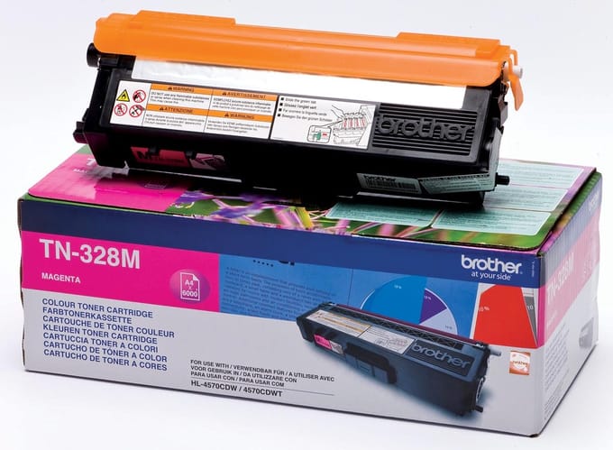Brother TN-328M - Tonercartridge / Magenta