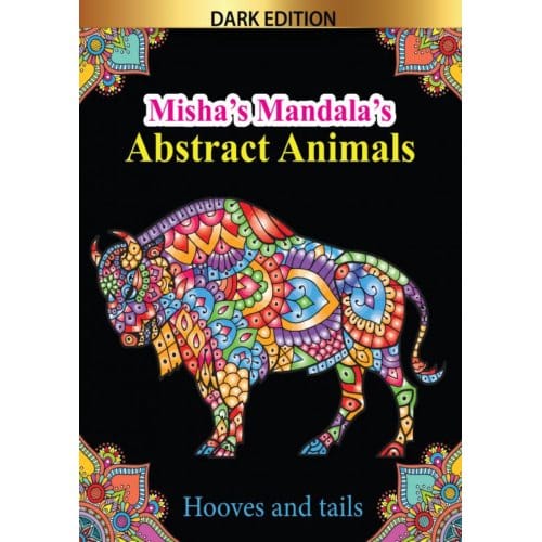 Misha's Mandala'S: Hooves And Tails - HugoElena Black Edition