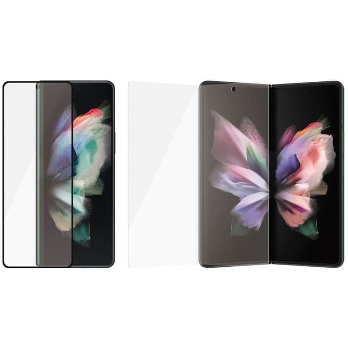 PanzerGlass Anti-Bacterial Case Friendly Screenprotector geschikt voor Samsung Galaxy Z Fold3