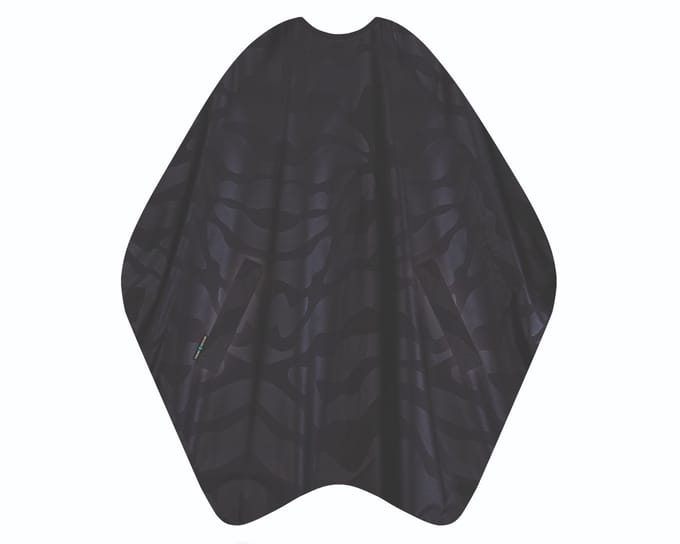 Trend-Design Kapmantel Nano Compact button Zwart 135x150cm