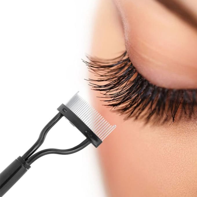 Wimper kam - Eyelash comb - Wimper borstel - Lash Separator - Mascara Make-up tool - Wimpers - Wimper separato - LOUZIR