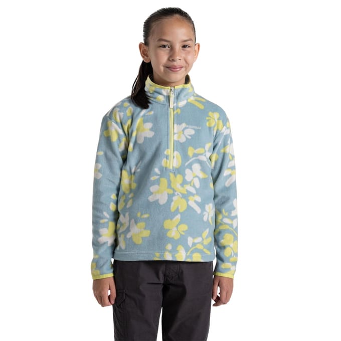 Craghoppers Sweatshirt met geborduurde trechterhals voor kinderen/Kinderen (Hemelsblauw)