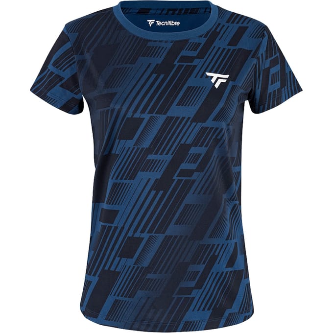 Tecnifibre X-Loop T-shirt Dames-donkerblauw