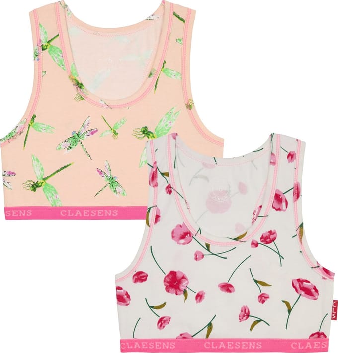 Claesen's 2 Pack Meisjes Croptop - Maat 92