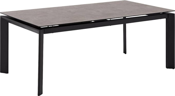 Goossens Eliana Eettafel - Keramiek - 200 x 76 x 100 cm - Rechthoek - grijs