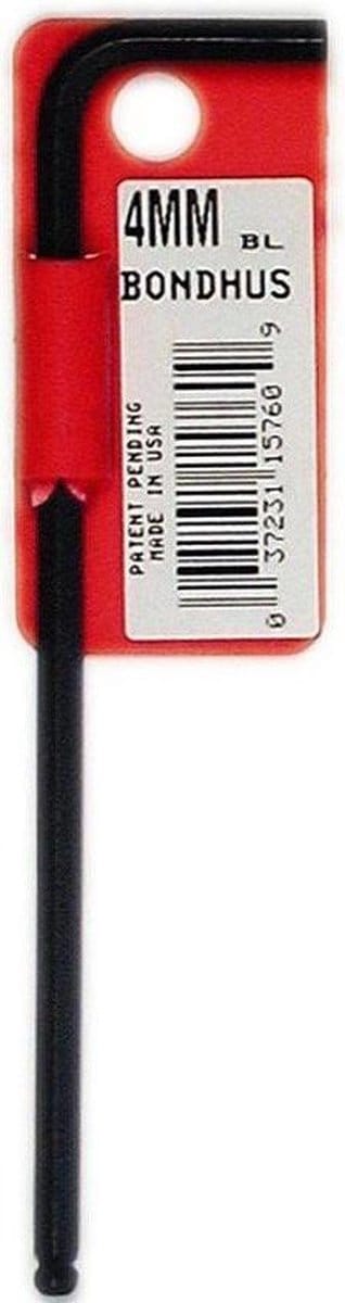 Bondhus Haakse inbussleutel 7.0mm L=150mm lang Kogelkop