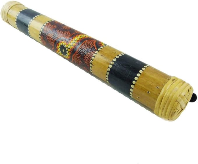 Grote Regenmaker van Bamboe (60 cm) - Rustgevend Regen Geluid Instrument