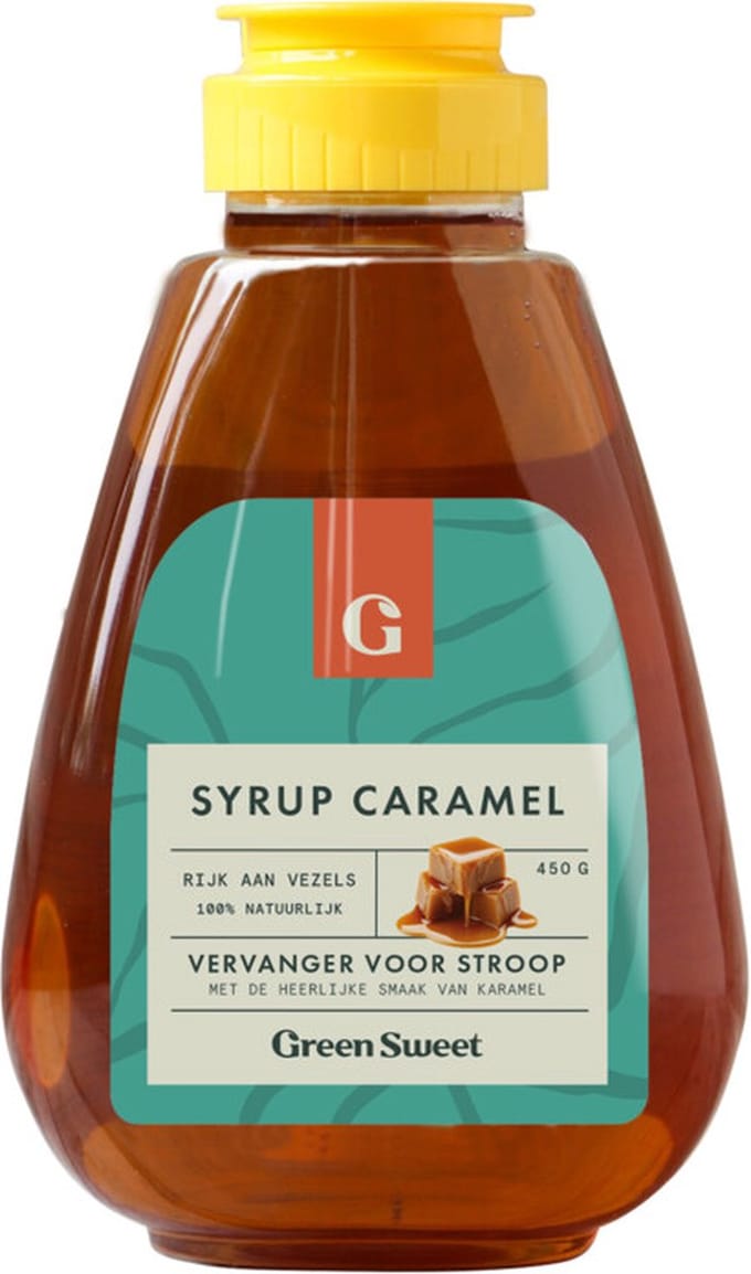 Green Sweet Siroop Karamel - 450 gr
