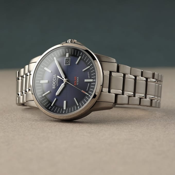 Boccia Titanium 3643-05 Heren Horloge
