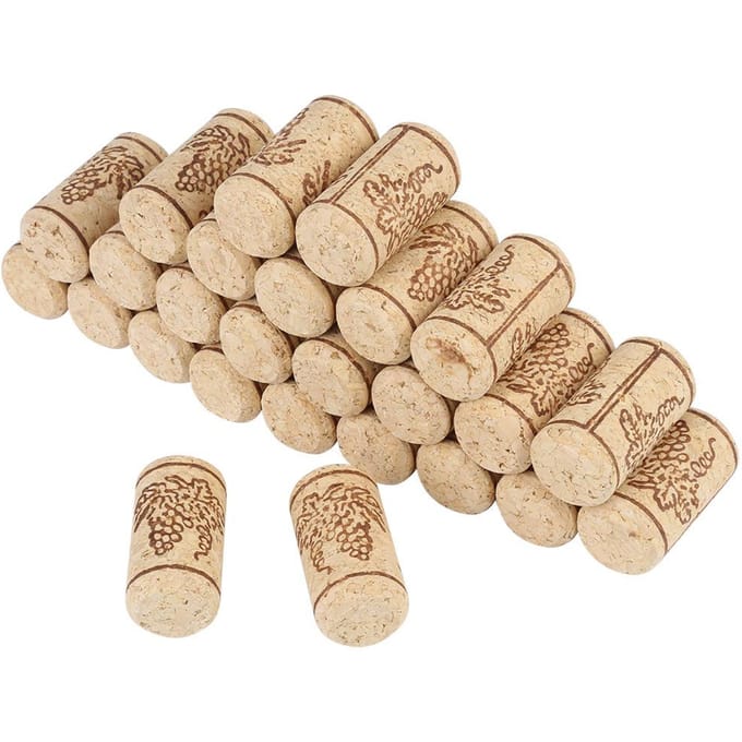 50 STUKS 22 *44mm Natuurkurk Rechte Kurken Houten Wijnflesstop
