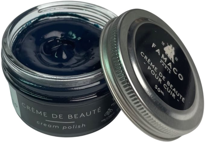 Famaco Creme de Beaute schoensmeer- 50ml - blue pilote (ocean) (387)