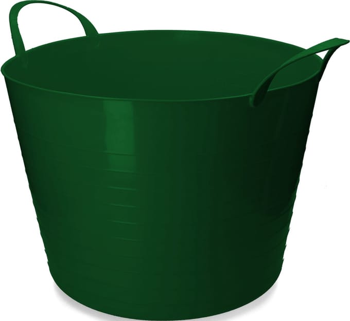 Emmer V-Trug Flexi groen 65 l