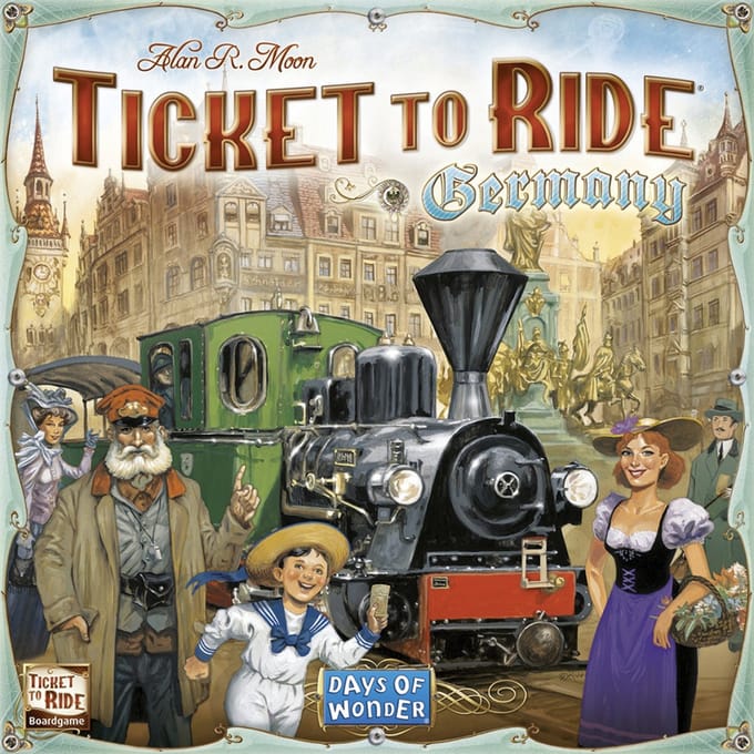 Days of Wonder - Ticket to Ride Germany - Stedeneditie - Bordspel