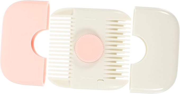 Haarknipkam - Styling Tool - Thuis Kapsel Maken - Verstelbare Handgreep - 72 x 66 x 12 cm - Roze