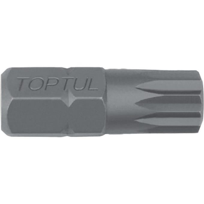 Zeskantschroevendraaierbit TORX TOPTUL 10 mm M8, 12-kant