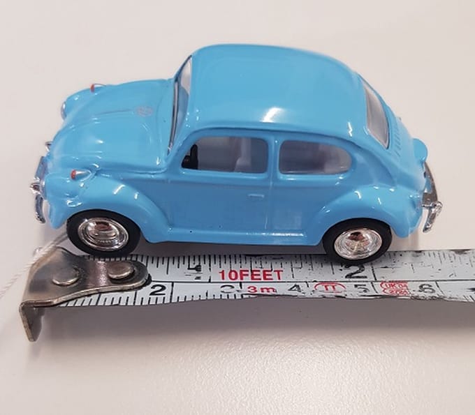 Die Cast P/B VW Classical Beetle 1967 4 ass kleur