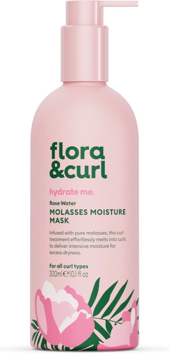 Flora & Curl Flora &amp; Curl Rose Water &amp; Honey Molasses Moisture Mask 300 ml
