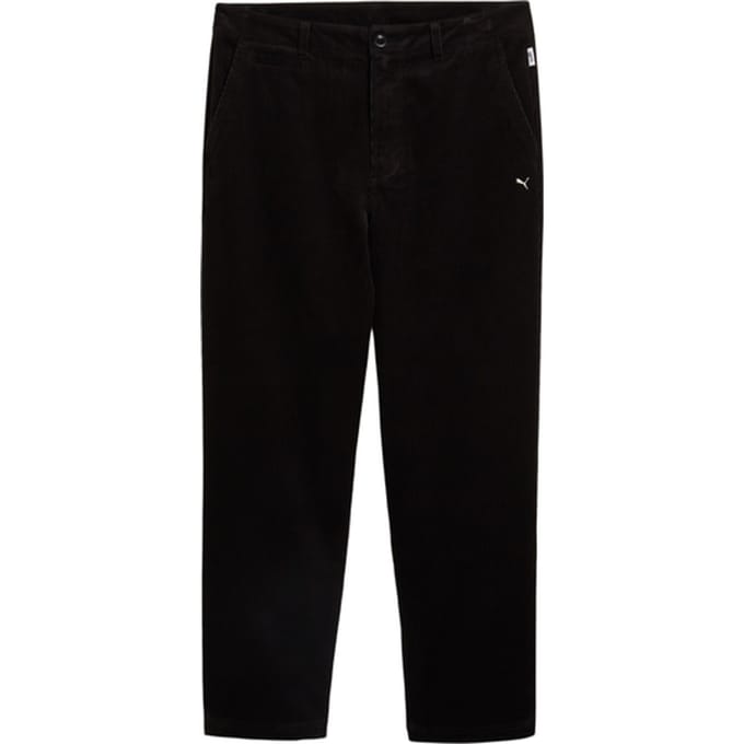 Puma Mmq Corduroy Broek Zwart K01