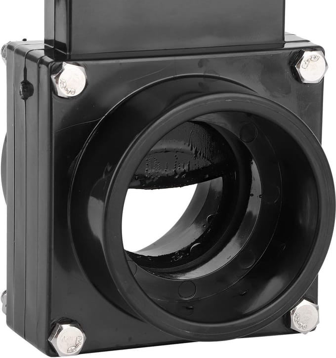 Dailygoods - 50 Mm RV Afvoerklep Dump Afval Riool Vervangingsklep