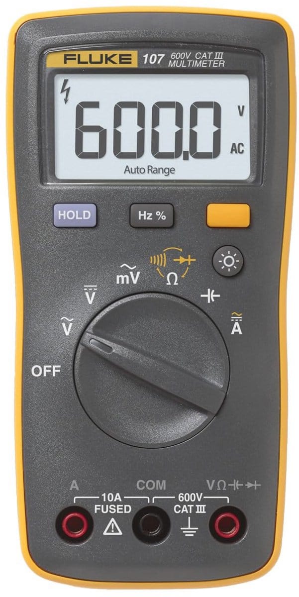 Draagbare digitale multimeter voor AC/DC met verlichting