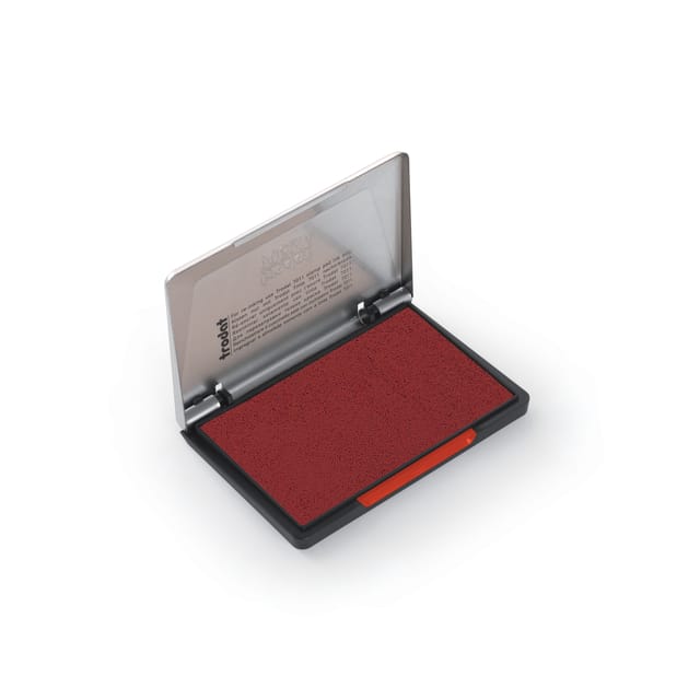 Inktkussen Trodat metaal 9052M 110x70mm rood