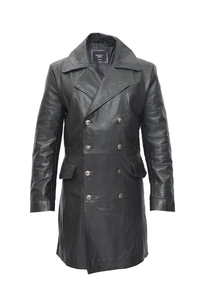Heren koeienhuid leer Peacoat-Cordoba