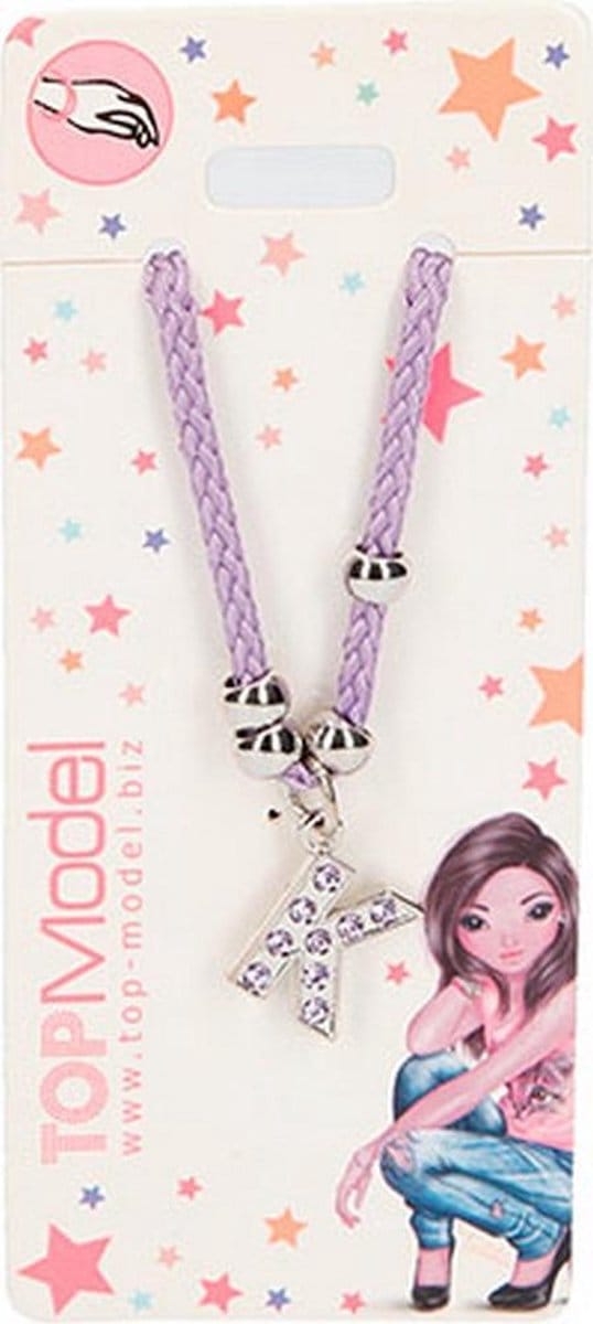 Depesche - TOPModel alfabet armband met de letter K