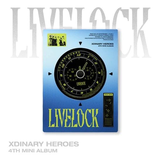 Album Xdinary Heroes - [Livelock] 4e Mini Blue