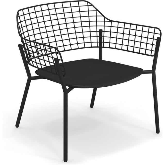 Emu Lyze Lounge Stoel - zwart