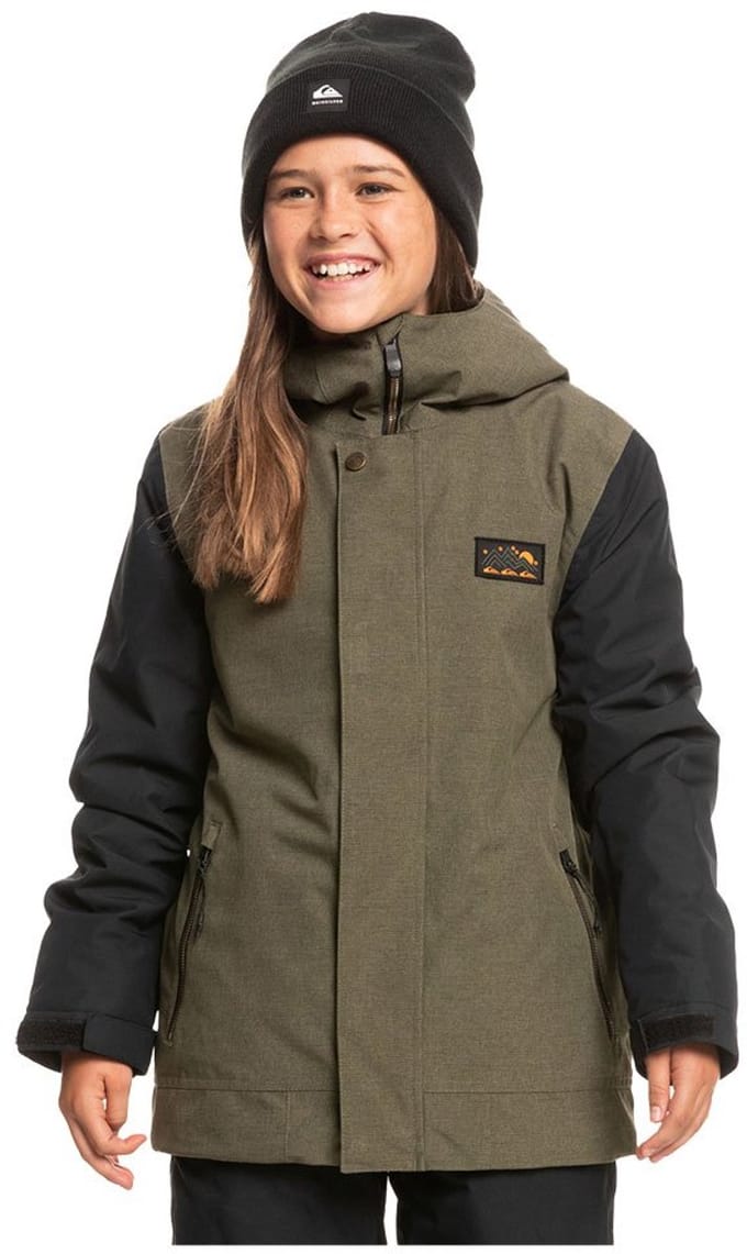 Quiksilver Ridge Jas Bruin 10 Years Jongen