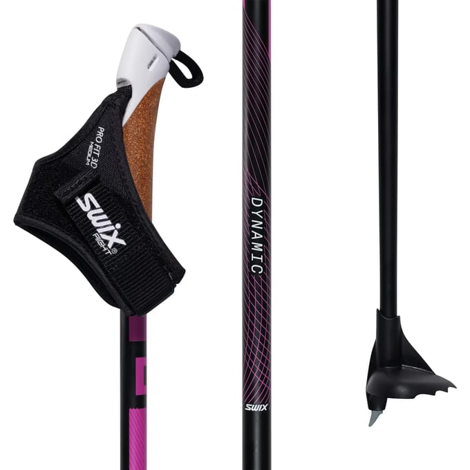 Skistokken Swix Dynamic D3 Carbon Pink