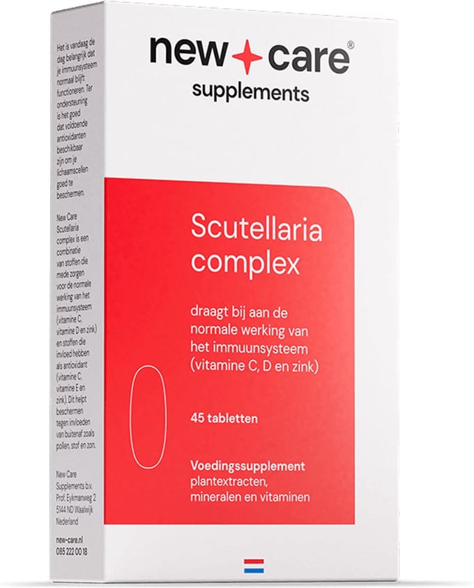 New Care Scutellaria complex - voor het immuunsysteem - 45 tabletten