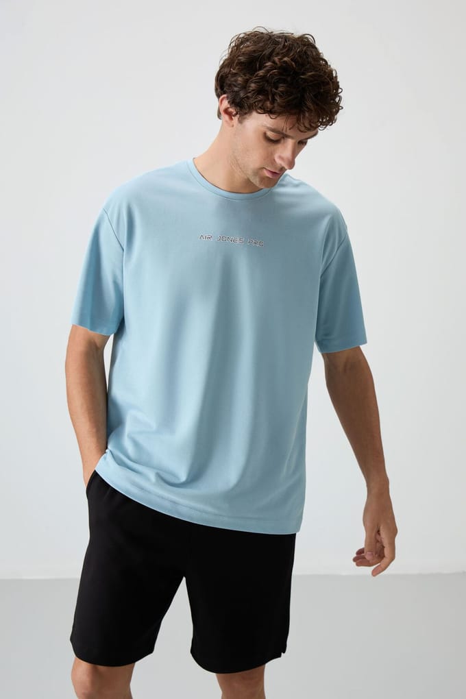 Oversized Geprinte Crew Neck T-shirt