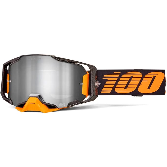 100% Armega HiPER kruisbril - spiegelzilver
