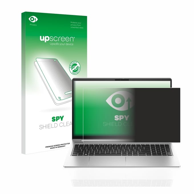 upscreen - privacy screenprotector voor HP ProBook 455 G10 - Folie Beschermfolie Blauwlichtfilter