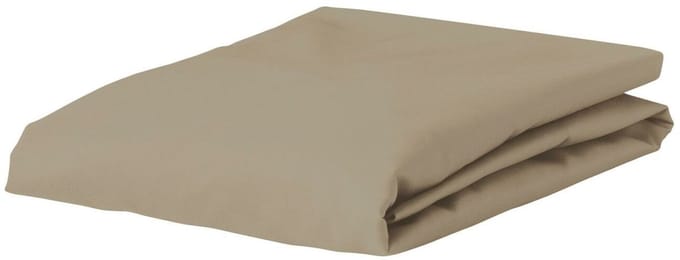 ESSENZA Premium Percale Hoeslaken Klei - 160x210 cm