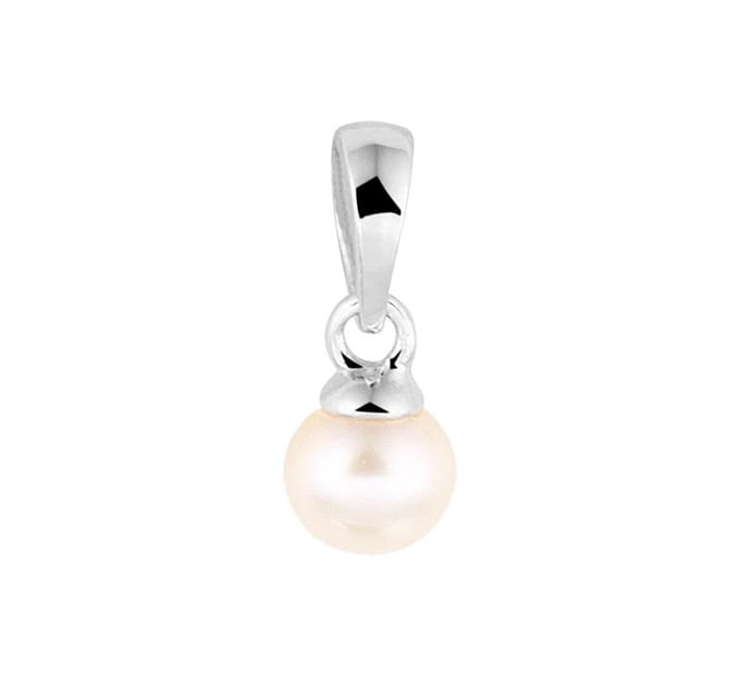 Zilver Gerhodineerde Hanger parel 1333336