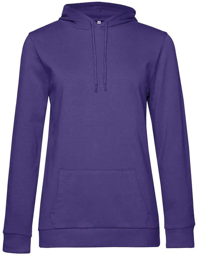 Dames hoodie van French terry B&C