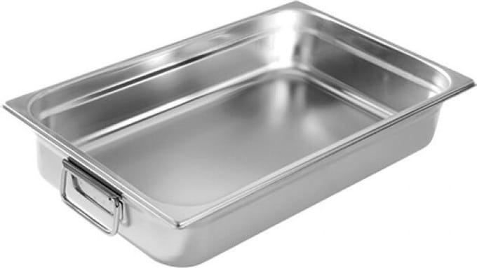 Braadslede 10,0(H)Xgn1/1, 14 liter, Pujadas, RVS, 720168