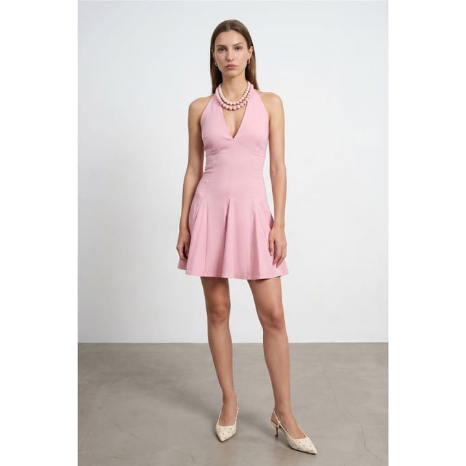 Halternek Skater Mini Jurk