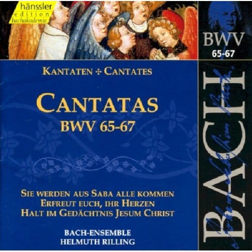 Bach-Ensemble, Helmuth Rilling - J.S. Bach: Cantatas Bwv 65-67 (CD)
