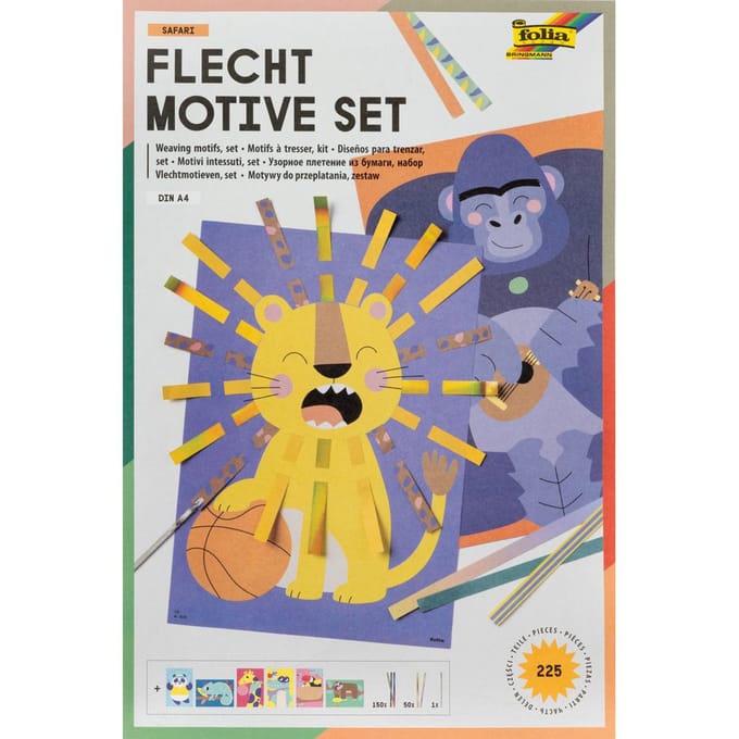 Vlechtmotieven set - Safari