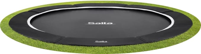 Salta Royal Baseground Sports - inground trampoline - ø 366 cm - Zwart