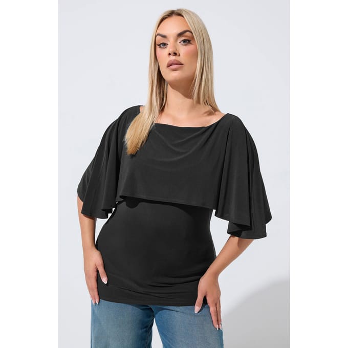 Limited Collection Zwarte Capetop Size 44