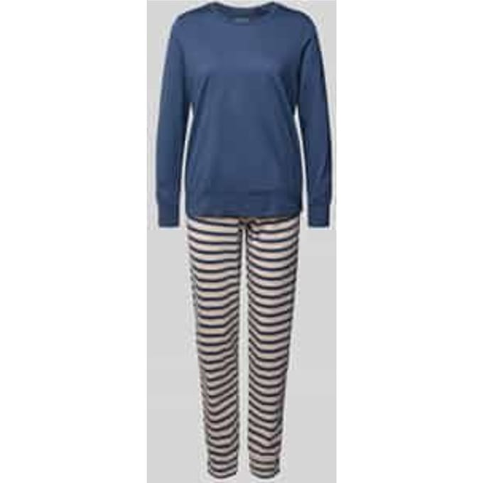 Regular fit pyjama van puur katoen, model 'Schlafan'