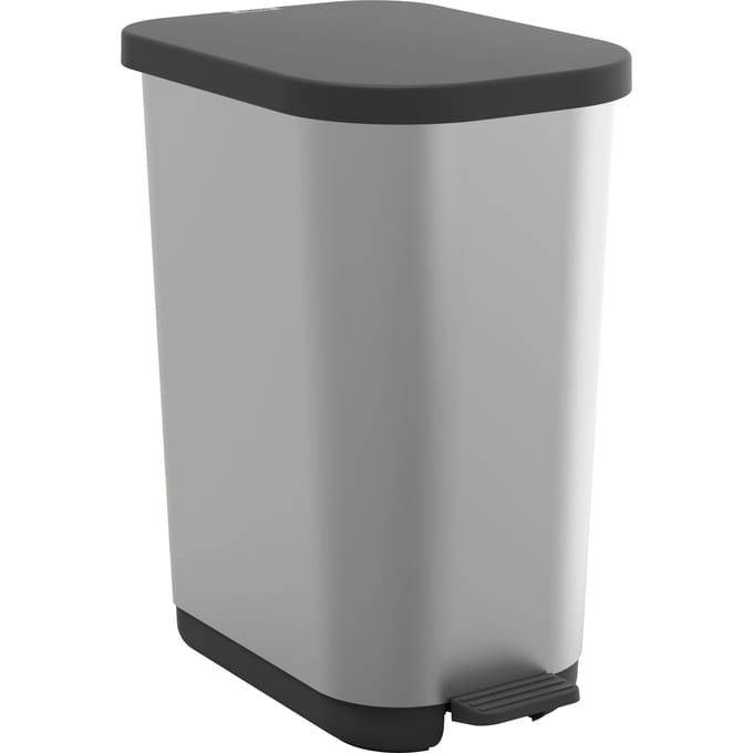 Rotho - Pedaalemmer - 35L - Zilver Metallic
