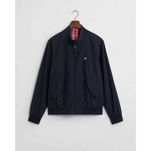 Gant Reversible Harrington Jacket Classic Blue / male